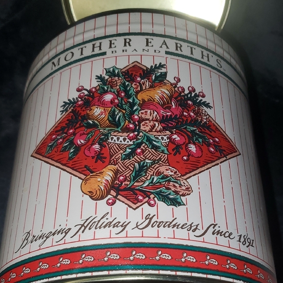 Mother Earth's Red and White Decorative Canisters - Picture 2 of 16